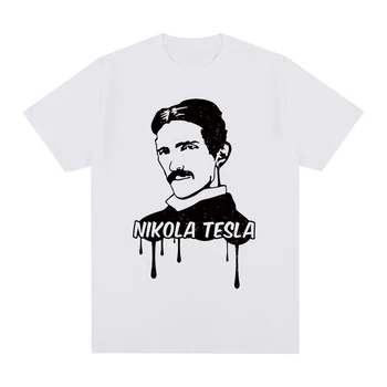 Nikola Tesla Cientistas Sujeito Inventor Física Ciência dos Homens T-shirt Nova TEE TSHIRT das Mulheres
