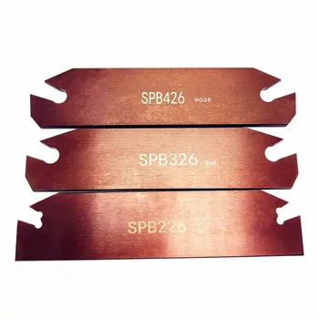 1Pcs SPB226 SPB326 SPB426 SPB526 CNC de cabeçote único, diâmetro externo de corte canais faca de lâmina alta dureza fissuração lâmina 0