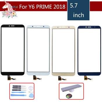 10pcs/lot Touchscreen Para Huawei Y6 PRIMEIRO-2018 ATU-L31 Tela de Toque Y6 2018 Painel de Toque, Sensor de Digitalizador Vidro Frontal Lente Externa 0