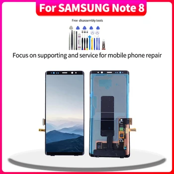 Para SAMSUNG galaxy Note 8 de LCD Touch Screen Digitalizador Assembly Para SAMSUNG Nota 8 lcd de Substituição